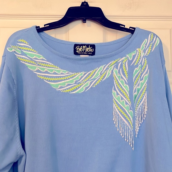NWOT BOB MACKIE WOMEN’S PLUS SIZE SWEATER : SIZE 3X - Picture 3 of 4